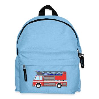 Fire engine Fire engine - Kids' Backpack - light blue - Front