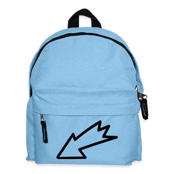 Pfeil - Pfeil - Kinder Rucksack - Hellblau - Vorne