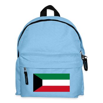 Kuwait - Kinder Rucksack - Hellblau - Vorne