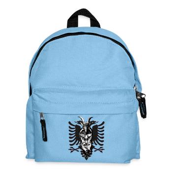 Skenderbeg Albania Kosovo Gift Idea - Kids' Backpack - light blue - Front