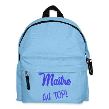 MEISTER. MEISTER. HUMOR - Kinder Rucksack - Hellblau - Vorne