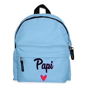 GRANDPA. DAD. FATHER'S DAY. HAPPY FATHER'S DAY - Kids' Backpack - light blue - Front
