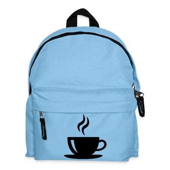 Coffee cup - Kids' Backpack - light blue - Front