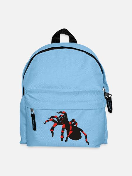 spinnen - Kinder Rucksack - Hellblau
