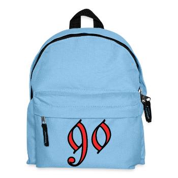 90 - Kids' Backpack - light blue - Front