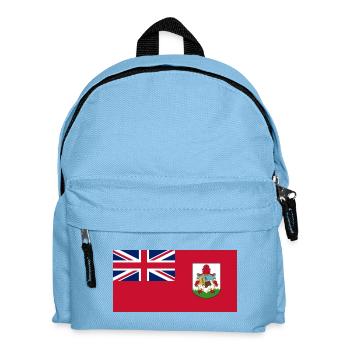 Bermuda - Kinder Rucksack - Hellblau - Vorne