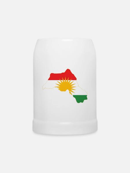 Kurdistan Region  - Bierkrug - Weiß