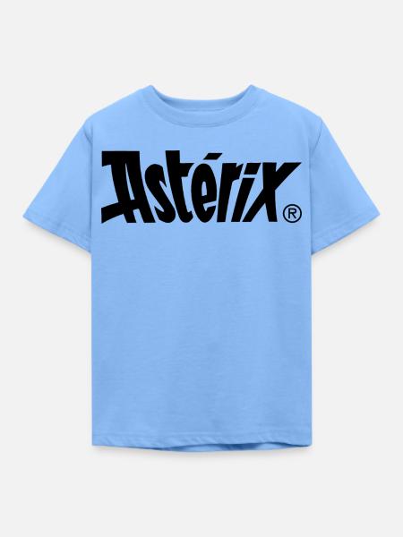 Asterix & Obelix - Asterix Logo - Kinder T-Shirt - Himmelblau