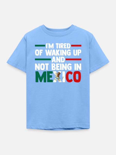 Mexican Mexico - Kinder T-Shirt - Himmelblau