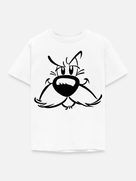 Asterix & Obelix - Idefix Kostüm - Kinder T-Shirt - Weiß