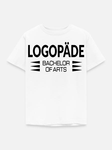 Logopädie Bachelor of Arts - Kinder T-Shirt - Weiß