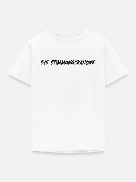 Die Stimmungskanone - Kinder T-Shirt - Weiß
