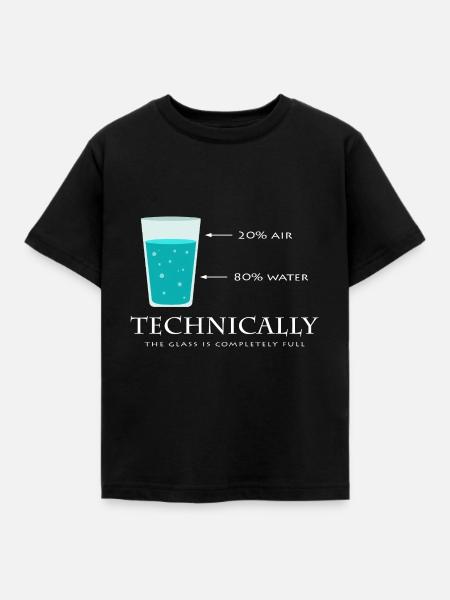 Wissenschaft - Kinder T-Shirt - Schwarz