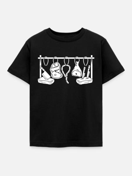Metzger - Kinder T-Shirt - Schwarz