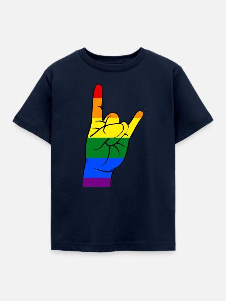 Hard Rock - Stolz - Kinder T-Shirt - Navy