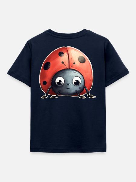 Marienkäfer - Kinder T-Shirt - Navy