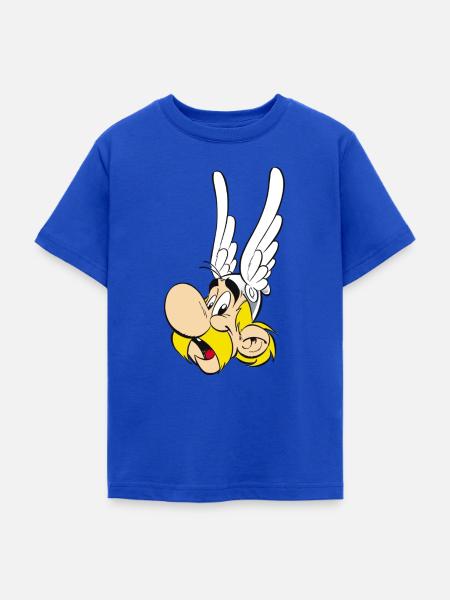 Asterix & Obelix - Flügelhelm - Teenager T-Shirt - Royalblau