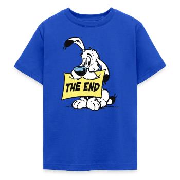 Asterix & Obelix - Idefix 'The End' - Teenage T-Shirt - royal blue - Front - AI Model Teenager Male light (155cm)