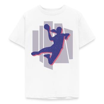 Handball Frauen Handballerin Handballspielerin - Teenager T-Shirt - Weiß - Vorne - AI Model Teenager Male dark (155cm)