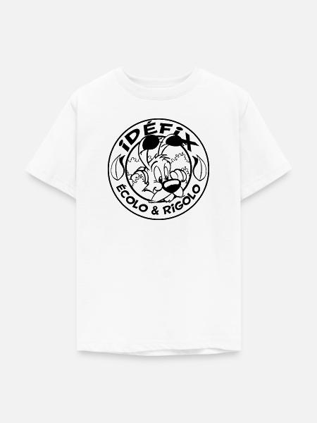 Asterix & Obelix - Idefix Ecolo & Rigolo - Teenager T-Shirt - Weiß
