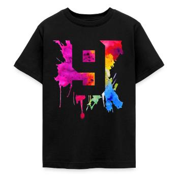9 JAHRE 9. GEBURTSTAG - Teenager T-Shirt - Schwarz - Vorne - AI Model Teenager Male light (155cm)
