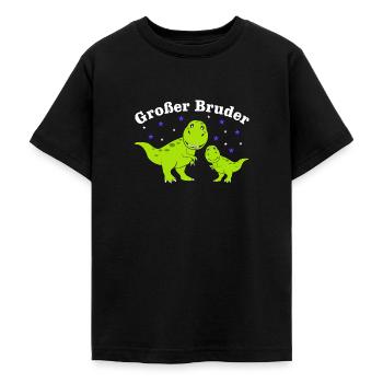 Bald Großer Bruder Ich Bin Großer Bruder - Teenager T-Shirt - Schwarz - Vorne - AI Model Teenager Male light (155cm)