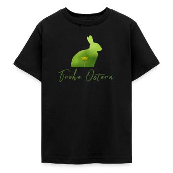 Frohe Ostern Ostern - Teenager T-Shirt - Schwarz - Vorne - AI Model Teenager Male light (155cm)