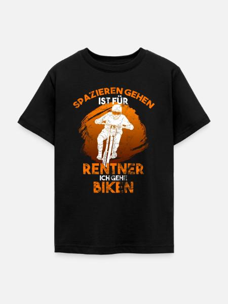 MTB - Teenager T-Shirt - Schwarz