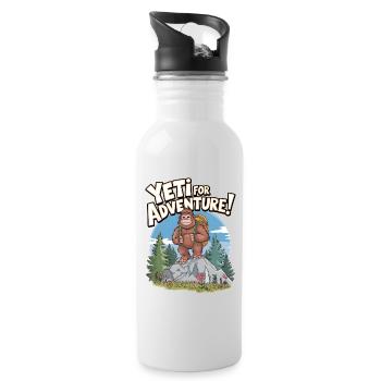 Yeti For Adventure - Water bottle with straw - white - Right