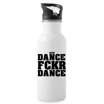 Dance Fckr Dance - Water bottle with straw - white - Right