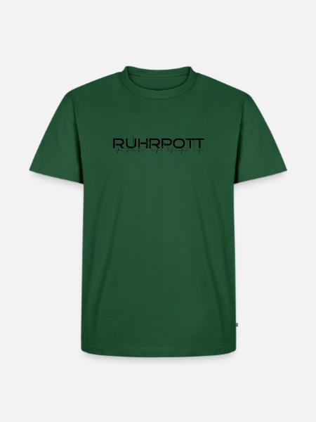 Ruhrpott - Männer Premium Bio T-Shirt - Flaschengrün