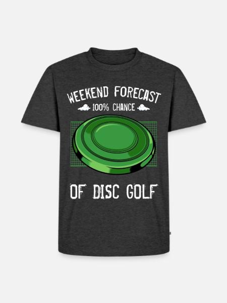 frisbee - T-shirt Premium bio Homme - anthracite chiné