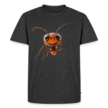 Ant Forest Ant Fire Ant Insect Cute Ants - Men's Premium Organic T-Shirt - heather anthracite - Front - Nico (187cm)