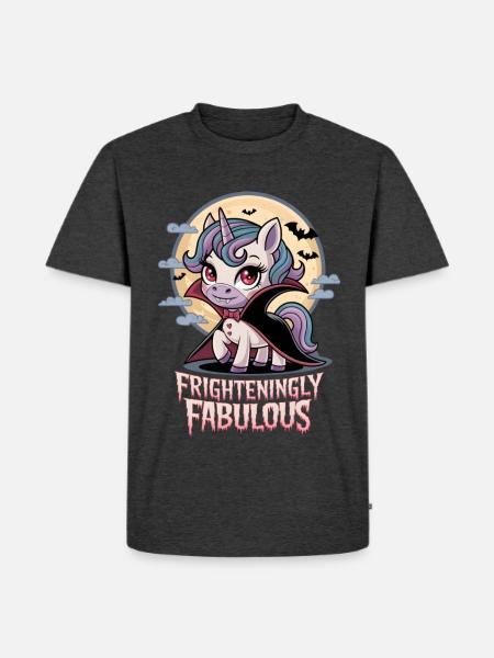 Beängstigend fabelhaft - Männer Premium Bio T-Shirt - Anthrazit meliert