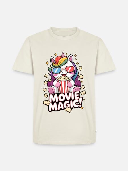 Movie Magic! - Men's Premium Organic T-Shirt - off white
