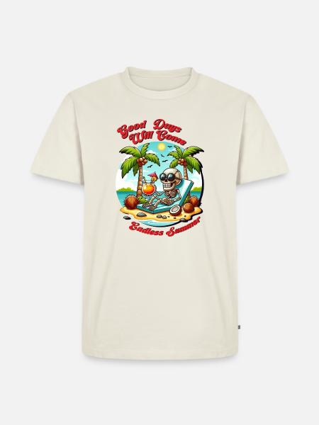 Summer good days - Men's Premium Organic T-Shirt - off white