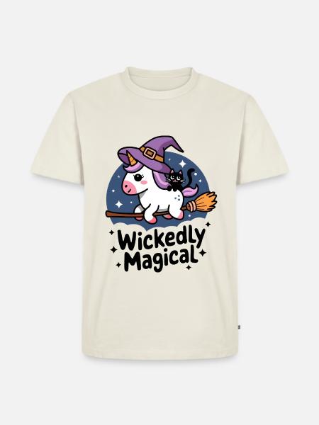 Wickedly Magical - Men's Premium Organic T-Shirt - off white