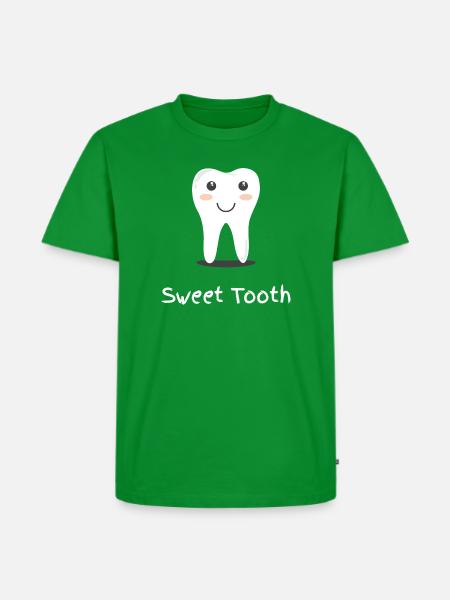 Sweet Tooth - Männer Premium Bio T-Shirt - Grün