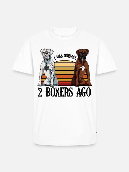boxer - Men's Premium Organic T-Shirt - white