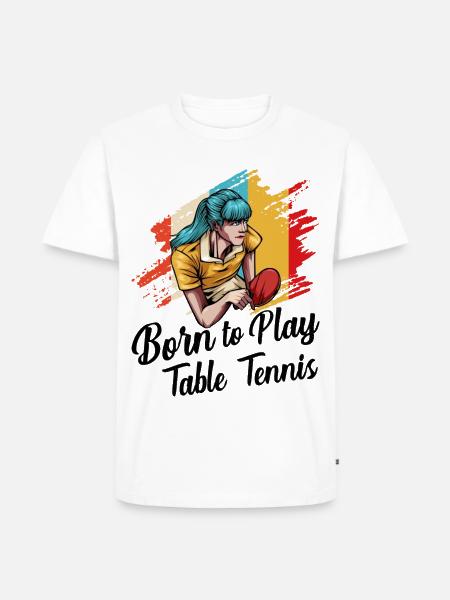 Ping-pong - T-shirt Premium bio Homme - blanc