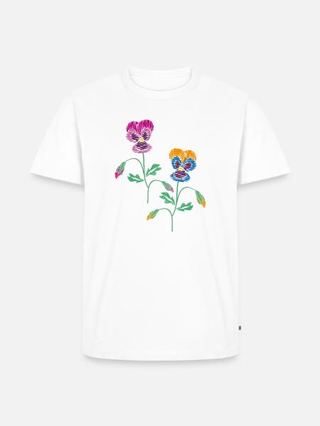 Pensée - T-shirt Premium bio Homme - blanc