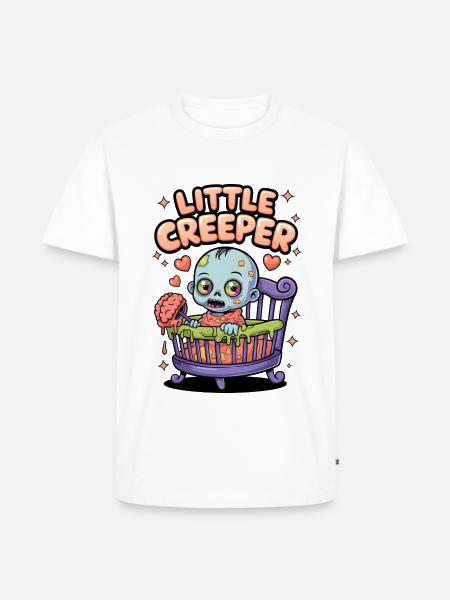 Little Creeper - Men's Premium Organic T-Shirt - white