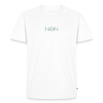 Non, Merci. - Männer Premium Bio T-Shirt - Weiß - Vorne - Nico (187cm)