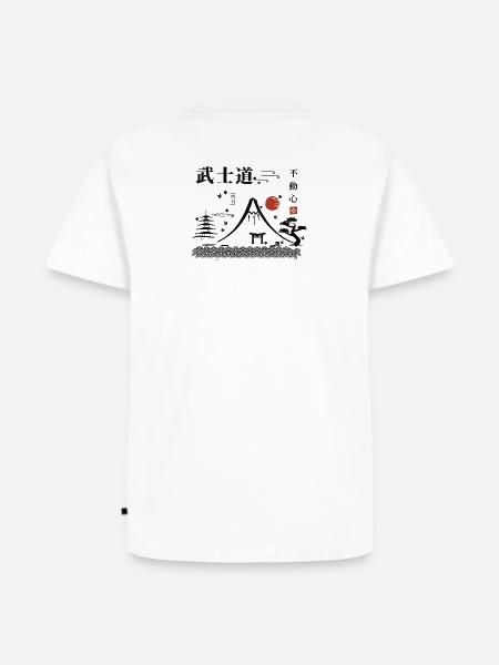 Berg Fuji - Männer Premium Bio T-Shirt - Weiß