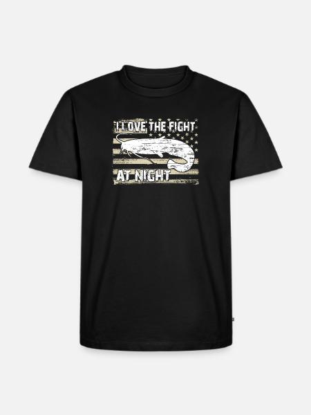 Poisson-chat - T-shirt Premium bio Homme - noir
