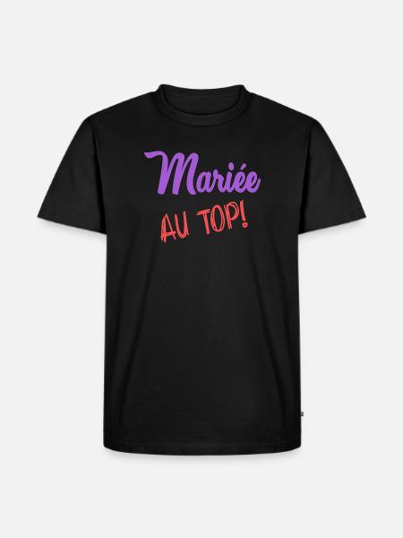 MARIEE - T-shirt Premium bio Homme - noir