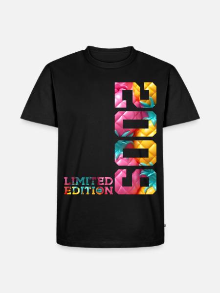 17TH BIRTHDAY LIMITED EDITION 2009 - Men's Premium Organic T-Shirt - black