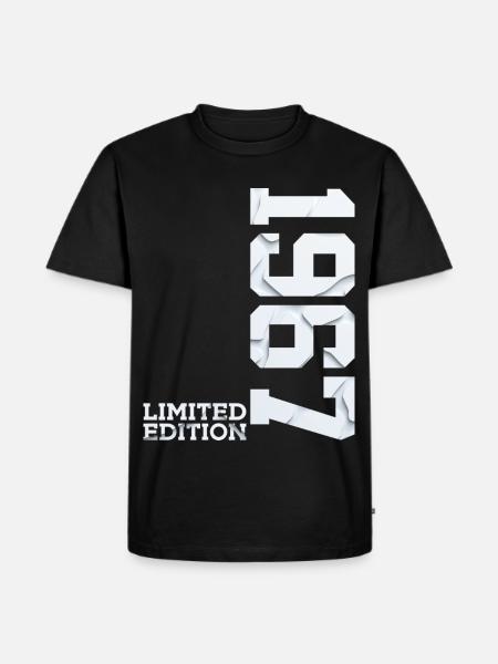 59TH BIRTHDAY LIMITED EDITION 1967 - Men's Premium Organic T-Shirt - black