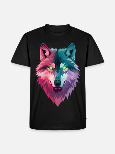 Loup - T-shirt Premium bio Homme - noir