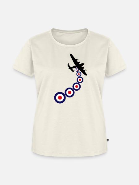 Lancaster Mod - Frauen Premium Bio T-Shirt - Naturweiß